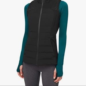 Lululemon Down For It All Vest, Black, 6